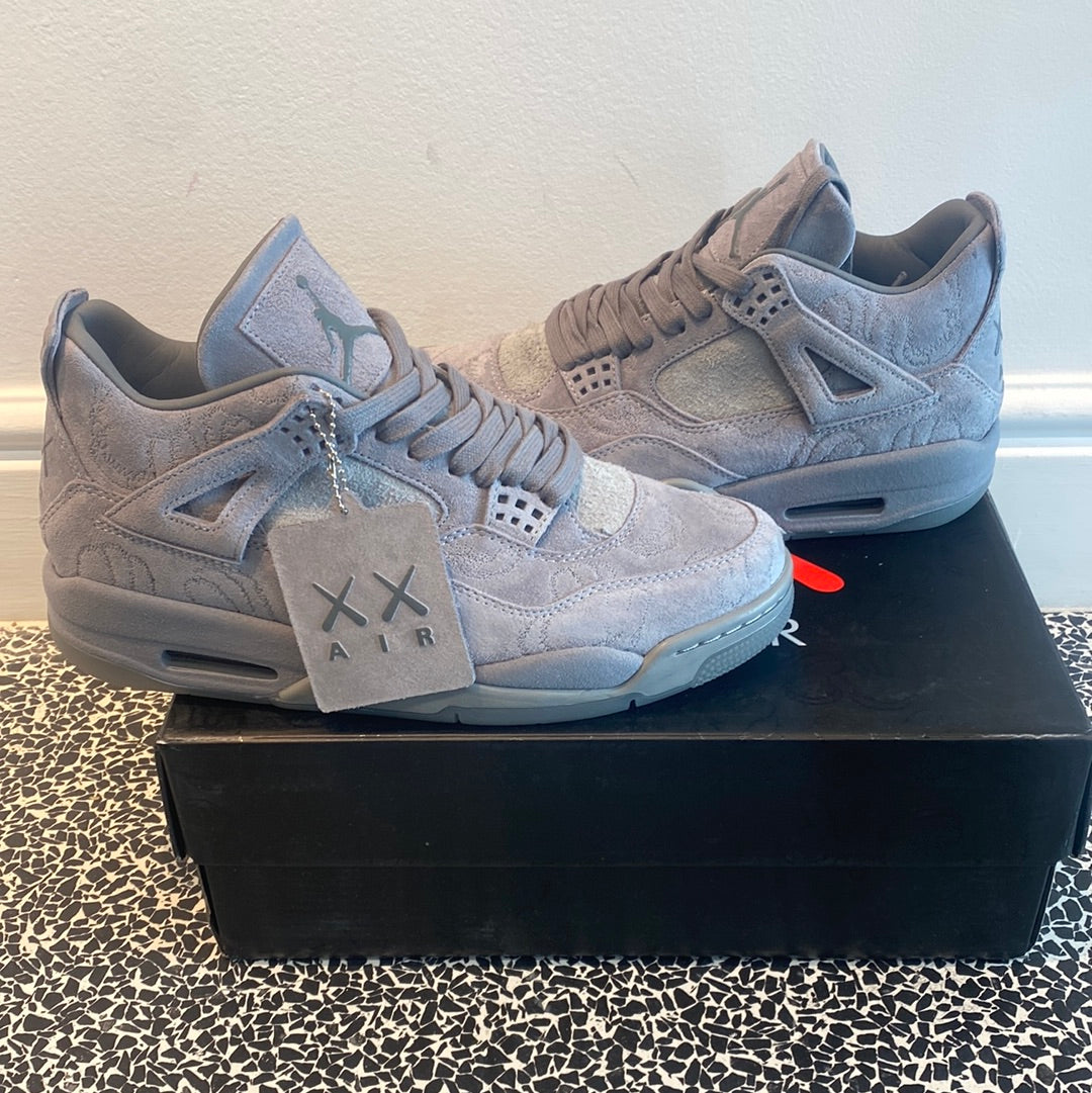 Jordan 4 retro sale kaws grey