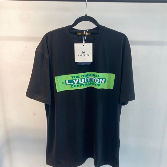Louis Vuitton LV Printed T-Shirt Black