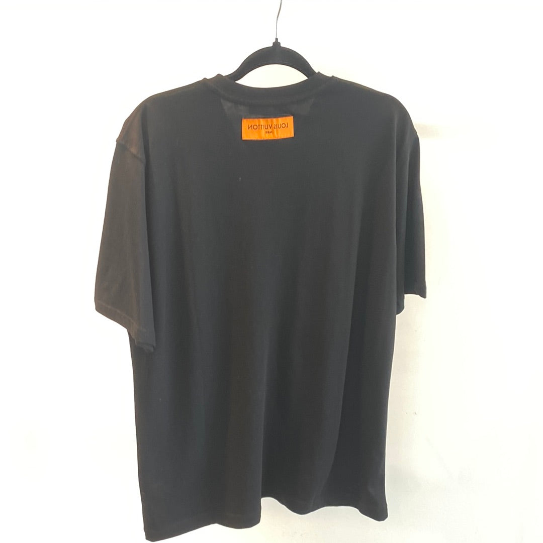 Louis Vuitton LV Concert Print T-Shirt, Black, XXL