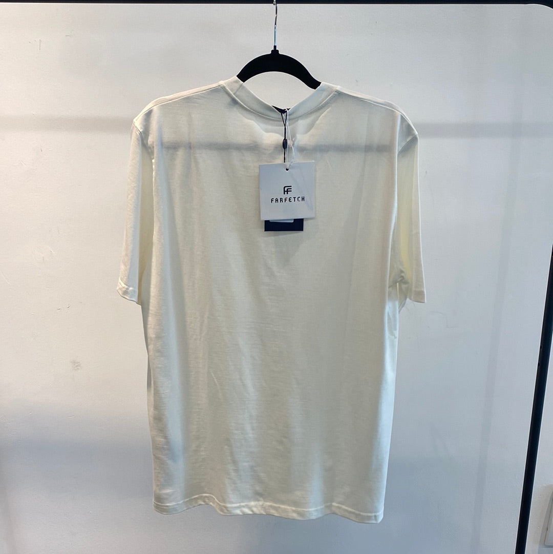 Louis Vuitton Embossed LV T-Shirt Blanc Optique White for Men