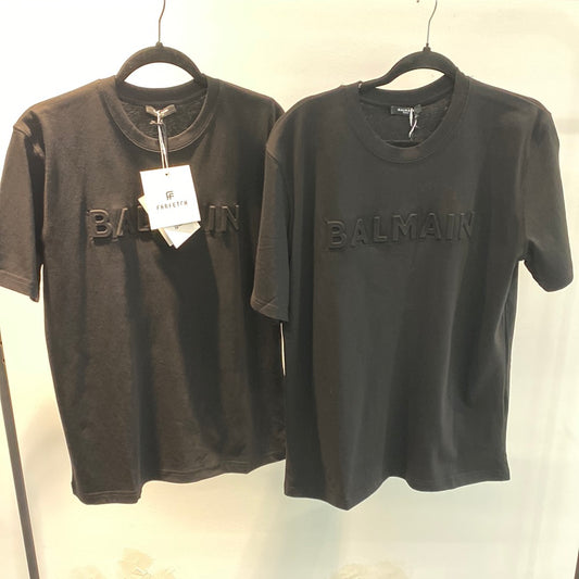 Balmain cotton Black T-Shirt